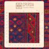 Red Geometric Khorasan Kilim Rug - Authentic Handwoven Persian Wool & Cotton