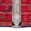 Red Geometric Khorasan Kilim Rug - Authentic Handwoven Persian Wool & Cotton