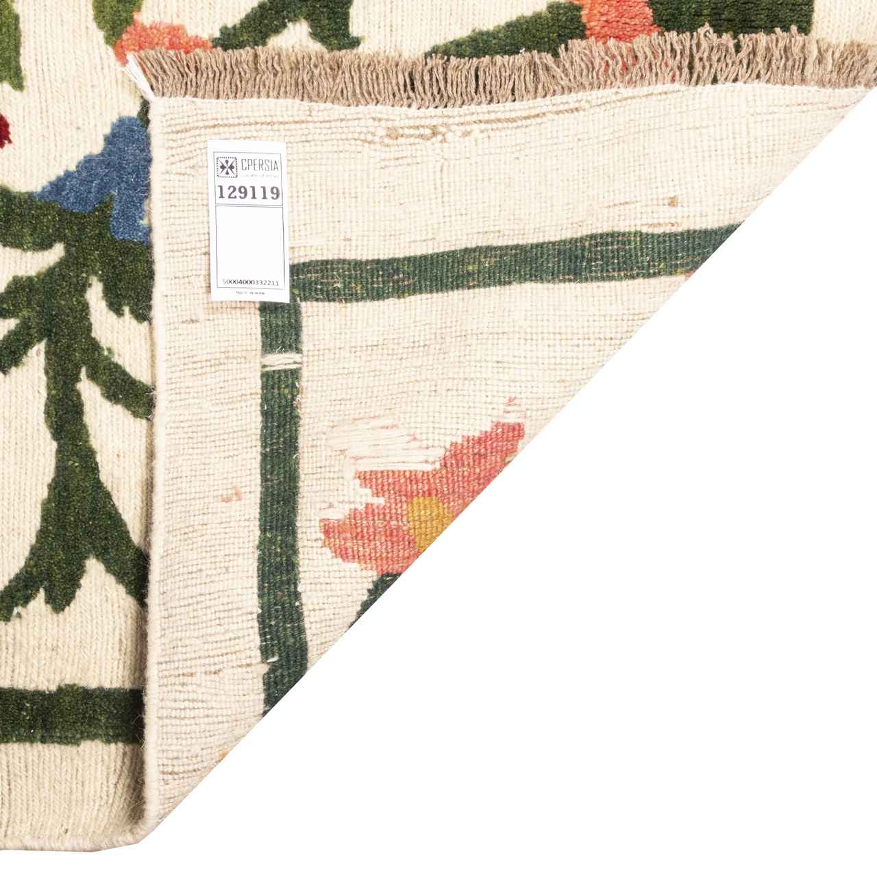 Floral Kerman Kilim Rug – Authentic Handwoven Persian Wool Quality