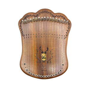 Harpika H17MGL 17-String Kalimba – African Acajou Wood