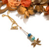 Hijab U Clips for Muslim Woman with Long Dragonfly Pendant