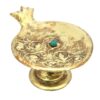 Handcrafted Pottery Incense Holder – Pomegranate Design with Base