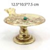 Handcrafted Pottery Incense Holder – Pomegranate Design with Base