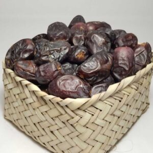 Organic Iranian Khenaizi Dates – Juicy & Rich Red-Black Dried Dates – 2000g