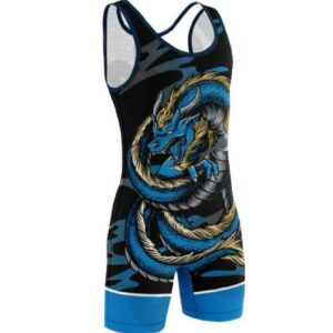 Iranian Men’s Sleeveless Wrestling Singlet Model Dragon