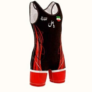 Iranian Men’s Sleeveless Wrestling Singlet Model Ya Ali