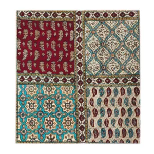 Persian Tablecloth: Isfahan’s Traditional Kalamkari Block Print G142