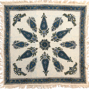 Iranian Tablecloth: Isfahan’s Traditional Kalamkari Block Print Khorshidi