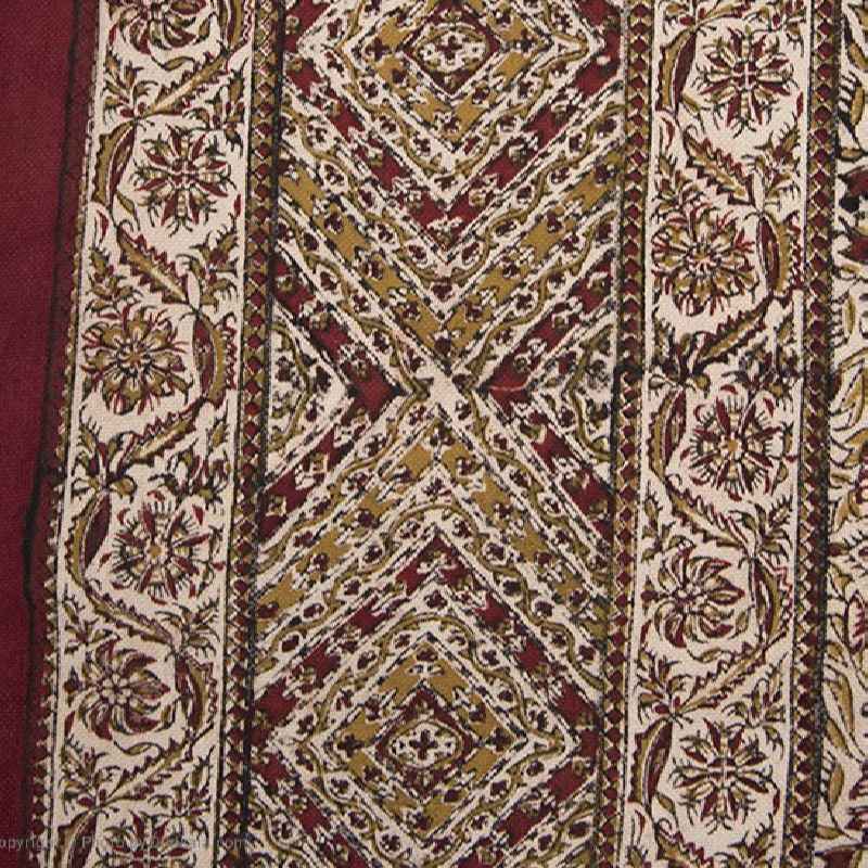 Iranian Tablecloth: Isfahan’s Traditional Kalamkari Block Print Milana
