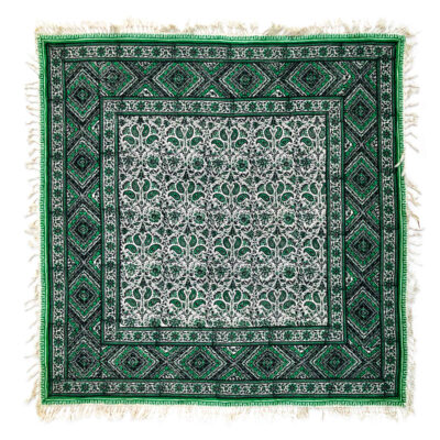 Iranian Tablecloth: Isfahan's Traditional Kalamkari Block Print Saghar