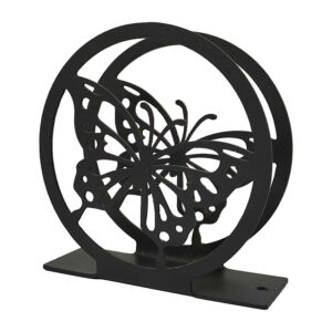 Butterfly Tissue Paper Holder – Black Design for Every Room
