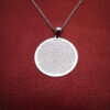 Islamic Steel Necklace with Hirz of Imam Jawad Medallion