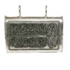 Islamic Silver Pendant with Imam Jawad Hirz Religious symbolism