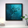 Islamic Canvas Art - Printed Wa In Yakad (Framed)