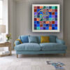 Islamic Canvas Art - Printed Wa In Yakad (Framed Wall Art)