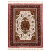 Red Khorasan Medallion Kilim Rug - Authentic Handwoven Persian Wool