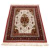 Red Khorasan Medallion Kilim Rug - Authentic Handwoven Persian Wool