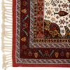 Red Khorasan Medallion Kilim Rug - Authentic Handwoven Persian Wool