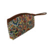 Persian Makeup Bag in Paisley Termeh Fabric for Organizing Cosmetics