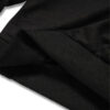 Men's Crewneck Sweatshirt Cotton Black Model Anarchy