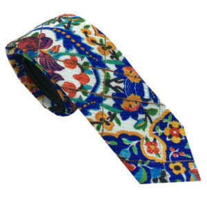 Men’s Necktie – Persian Inspired Floral Pattern