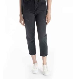 Mom Fit High Rise Jeans for Women’s Everyday Fashion