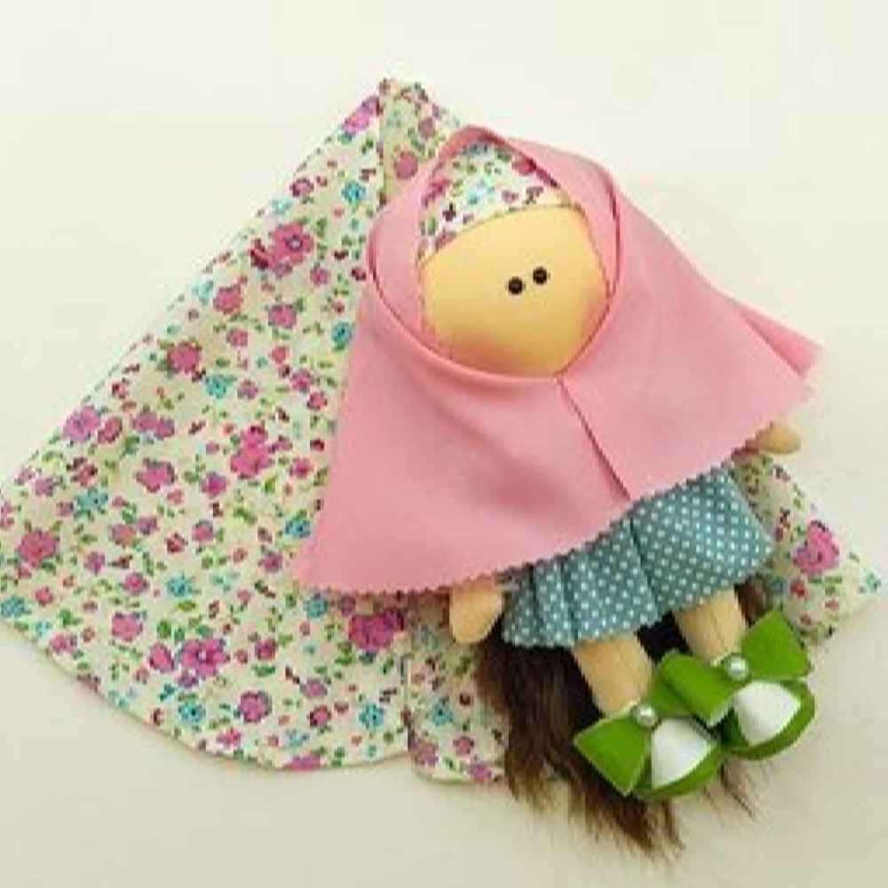 Muslim Hijab Rag Doll with Chador – Ideal for Jashn-e Taklif | Handmade Tradition