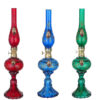 Persian Glass Kerosene Oil Lamp with Traditional Shah Abbasi Design