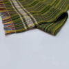 Persian Jajim Rug Flat-Woven in Lorestan Striped Green