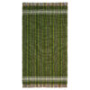 Persian Jajim Rug Flat-Woven in Lorestan Striped Green