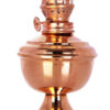 Persian Kerosene Oil Lamp with Copper Base in Shah Abbasi Design