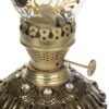 Persian Kerosene Oil Lamp with ‌Brass Base in Shah Abbasi Design