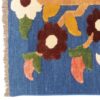 Floral Kilim Rug from Kerman - Authentic Handwoven Persian Wool Design