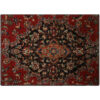 Vintage Persian Hand-Knotted Patchwork Carpet Heriz