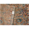 Vintage Persian Hand-Knotted Patchwork Carpet Kashan Green