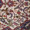 Hand-Knotted Persian Bijar Rug (Iron Rug Geometric Floral Medallion) - Red Wool