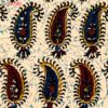 Persian Tablecloth: Isfahan's Traditional Kalamkari Block Print Taji II