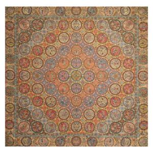 Persian Termeh Tablecloth Luxurious with Floral Pattern Khaan III