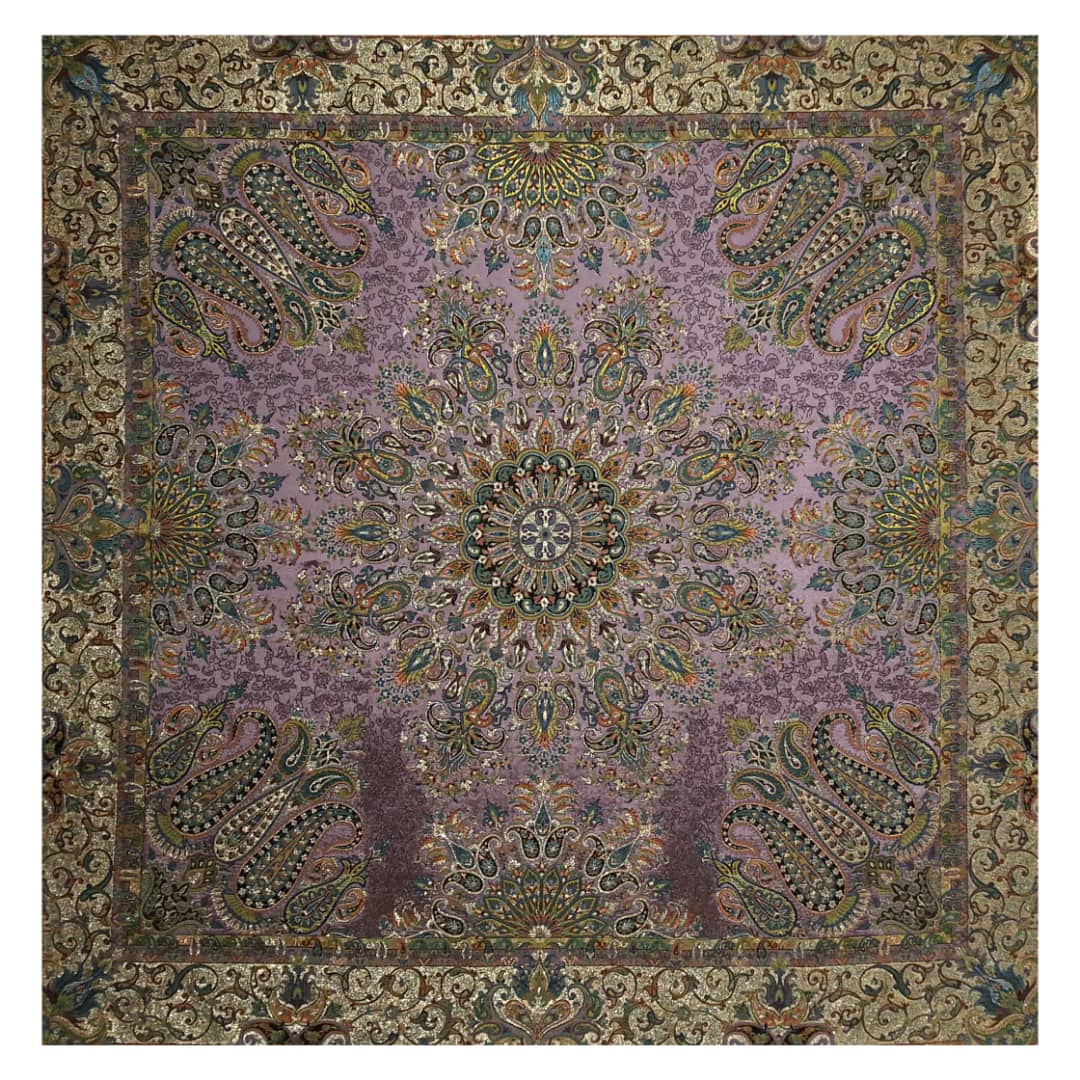 Persian Termeh Tablecloth Luxurious with Floral Pattern Ordibehesht