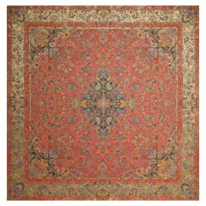 Persian Termeh Tablecloth Luxurious with Floral Pattern Sepehr