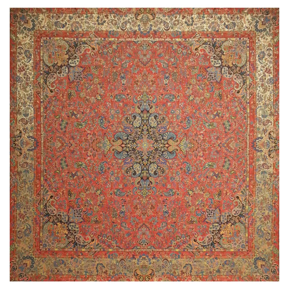 Persian Termeh Tablecloth Luxurious with Floral Pattern Sepehr