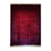 Hand-Knotted Persian Baluchistan Tribal Rug (Geometric Medallion) - Red Kork Wool