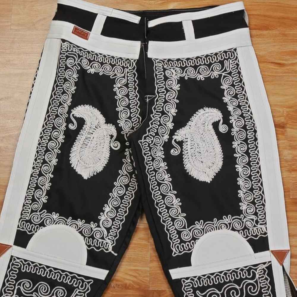 Persian Zoorkhaneh Athletic 3/4 Pant & T-shirt Set Paisley Design
