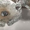 Resin Serving Platter for Nuts and Sweets Flower Design