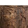 Handcrafted Solid Wood Rumi-Inspired Persian Backgammon Board