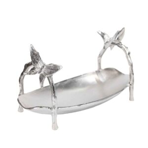 Serving Platter for Fruits and Nuts Butterfly Design