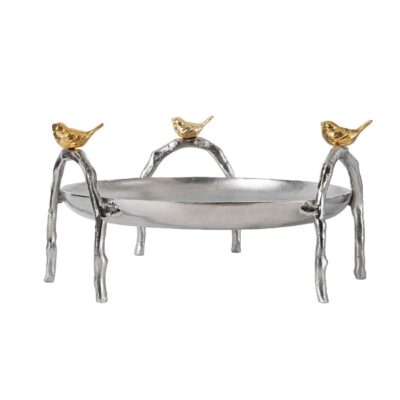 Serving Platter for Fruits and Sweets Bird Design