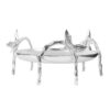 Serving Platter for Fruits and Sweets Butterfly Design