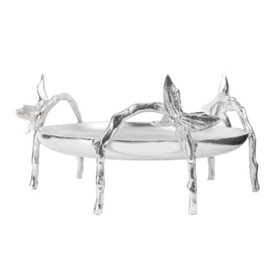 Serving Platter for Fruits and Sweets Butterfly Design