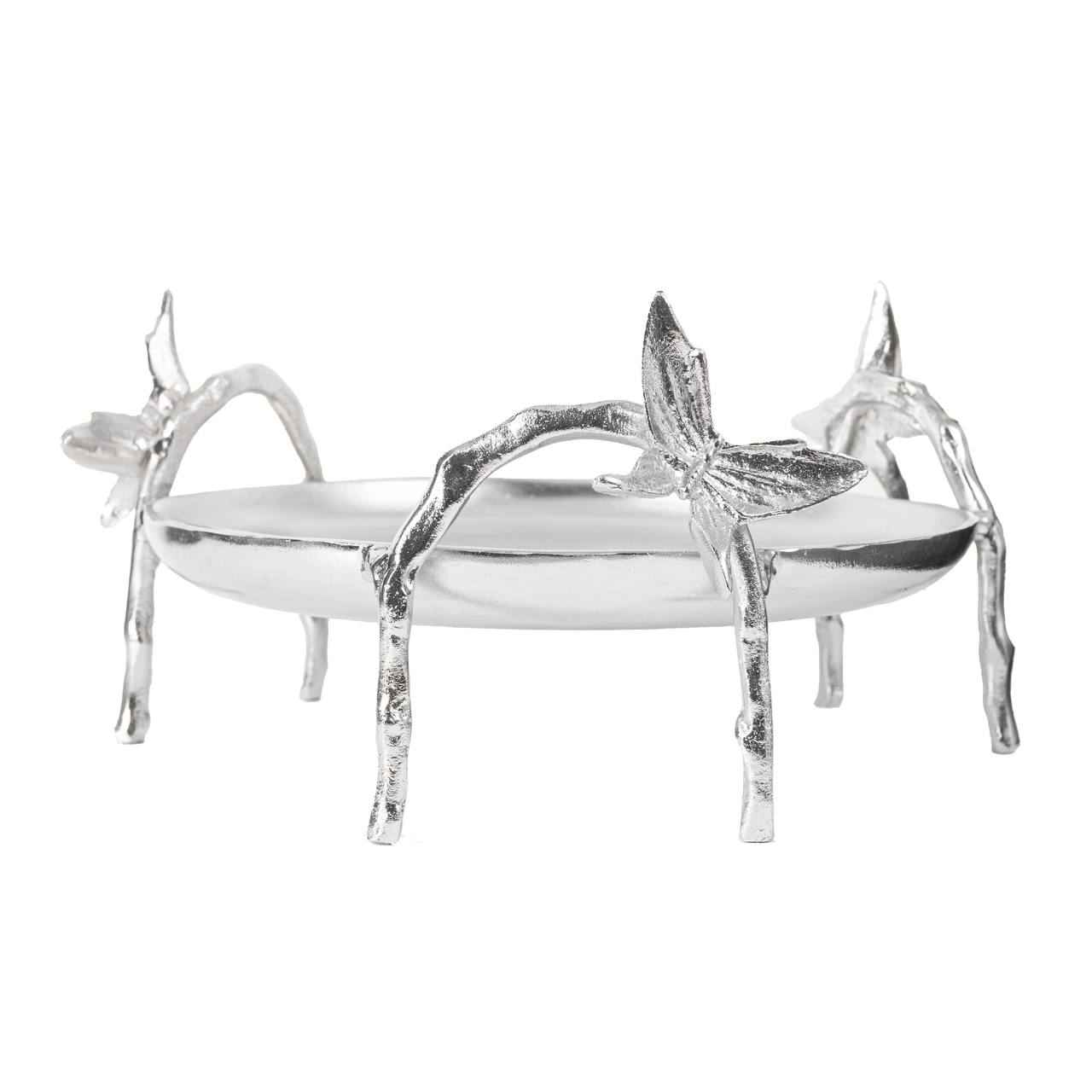 Serving Platter for Fruits and Sweets Butterfly Design